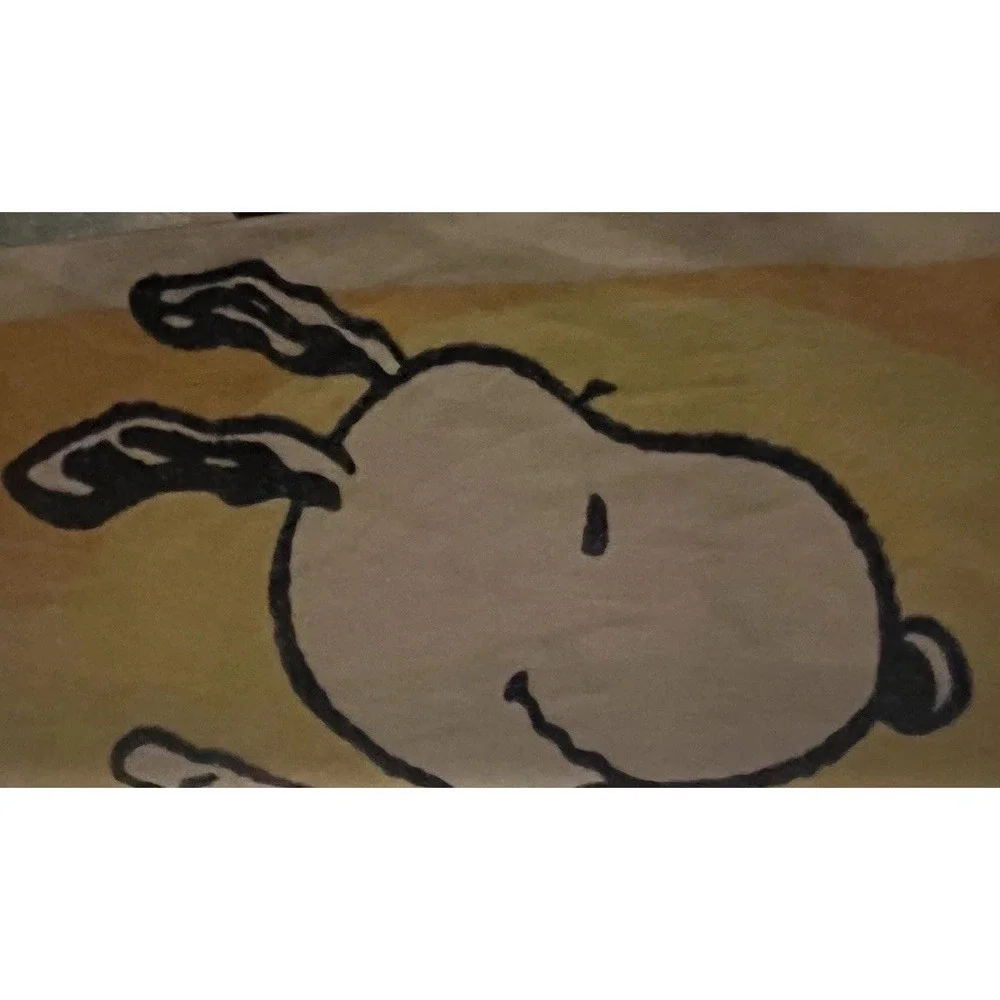 Snoopy Peanuts Surf's Up‎ Beach Towel 2010 Swimming Surfing Dog Woodstock 55x29